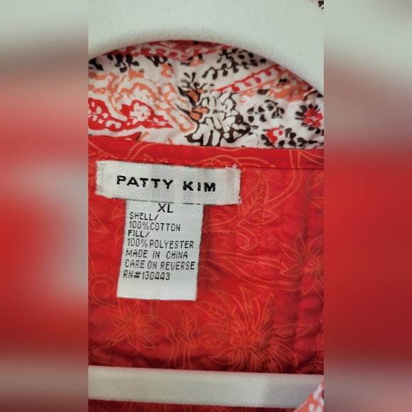 Patty Kim XL Multi colored paisley jacket - Picture 3 of 4